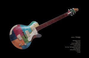 Bass Guitar Kit - Hofner 500-1 Violin (Inspiration Jersey Girl Homemade Guitars Audrey Coopy)